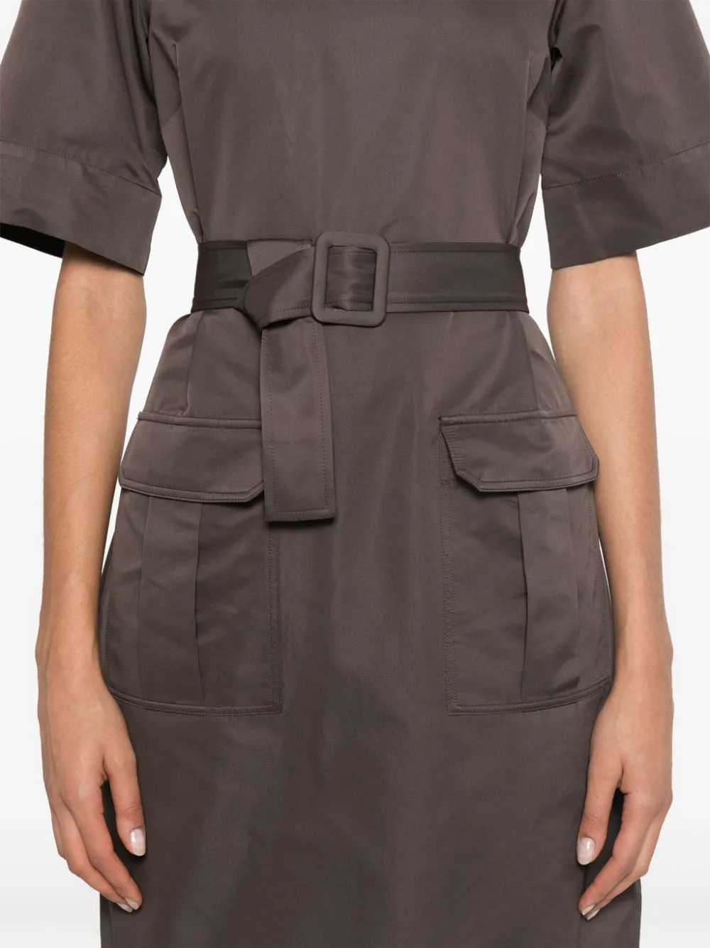 Belted Mini Dress