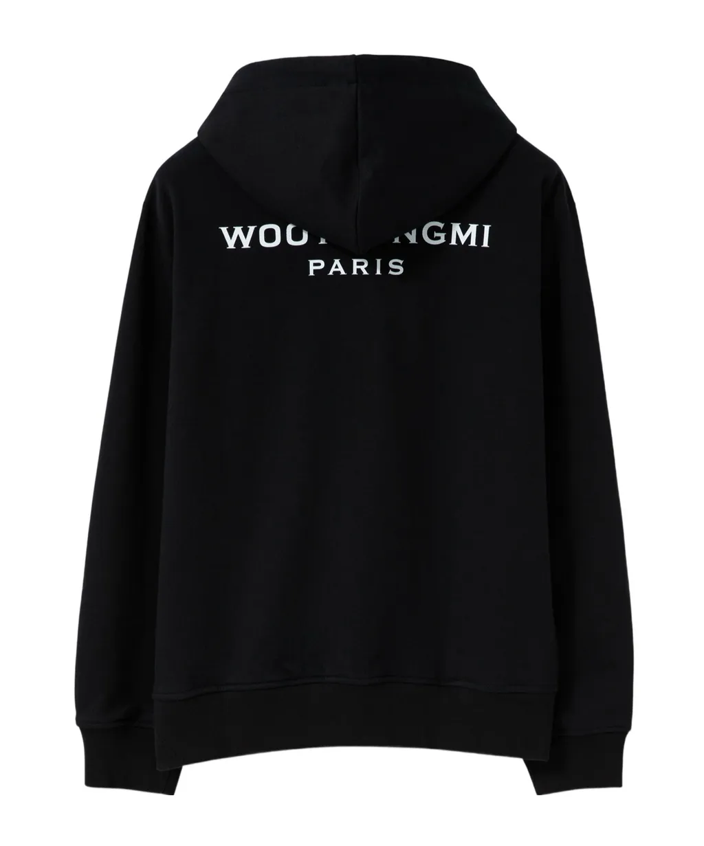 Logo-Patch Hooded Jacket