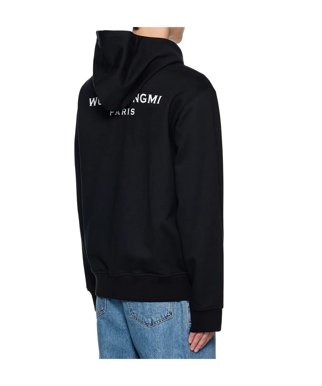 Logo-Patch Hooded Jacket