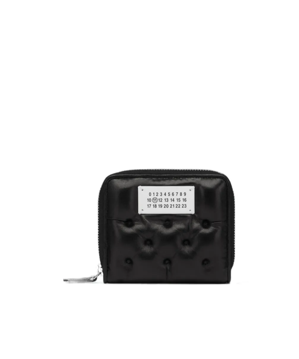 Maison Margiela Logo-Patch Zipped Around Wallet