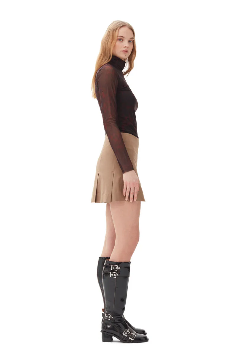 Ganni Knee High Heeled Boots