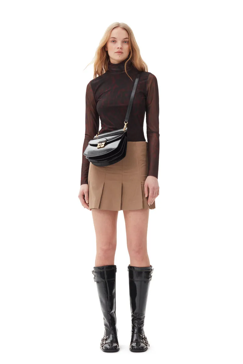 Ganni Knee High Heeled Boots