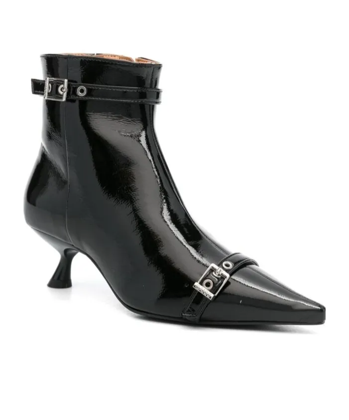 Ganni Heeled Ankle Boots