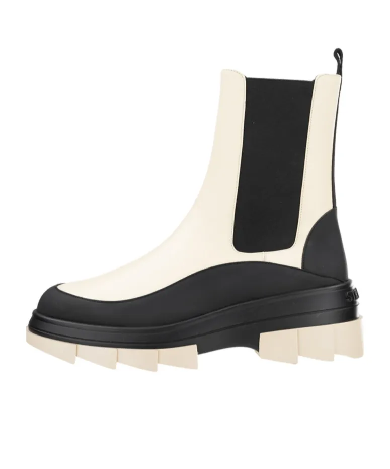 Thick Soled Chelsea Boots