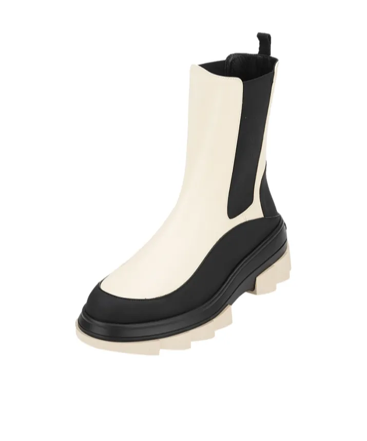 Thick Soled Chelsea Boots
