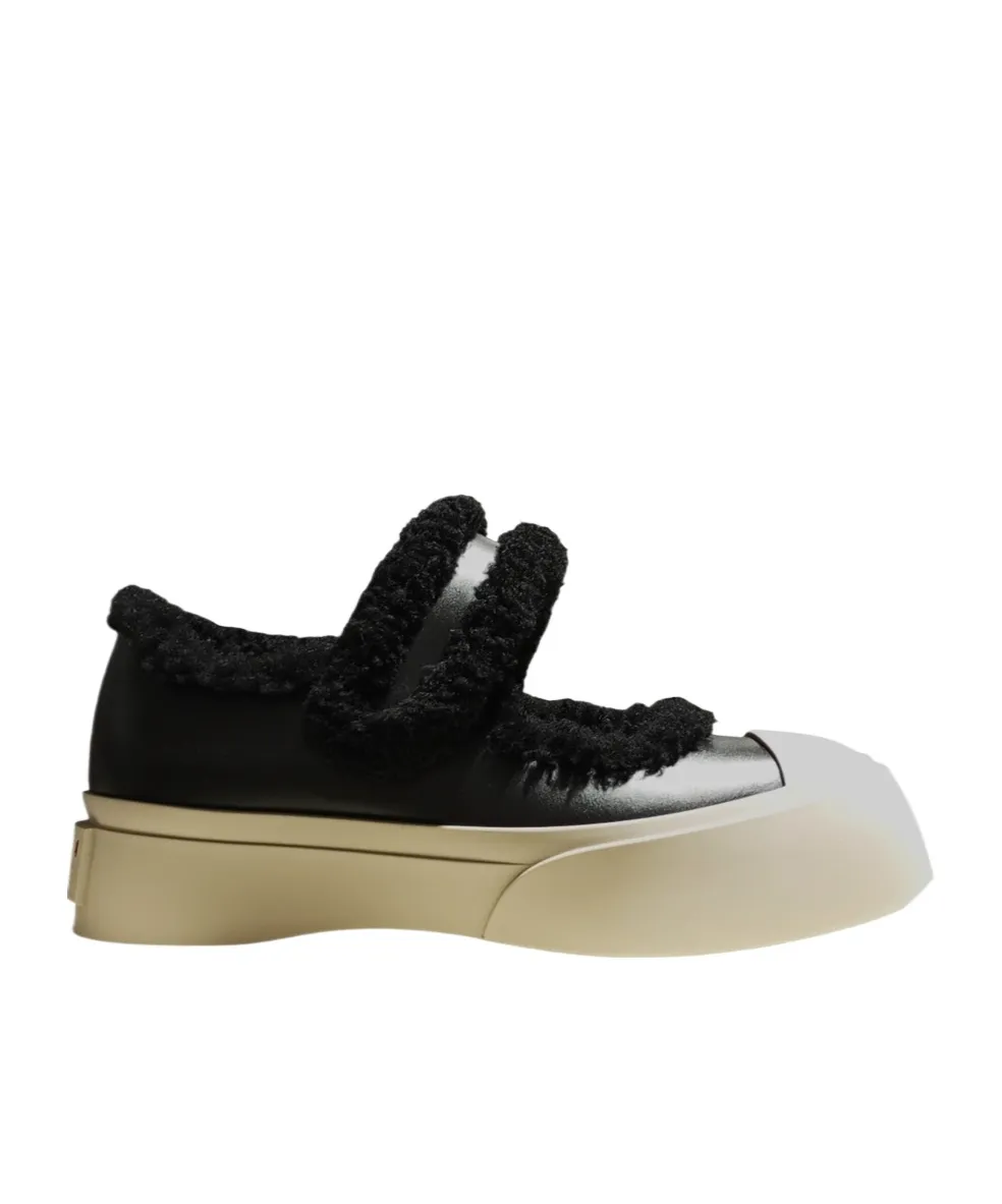 Marni Mary Jane Touch-Strap Fastened Sneakers