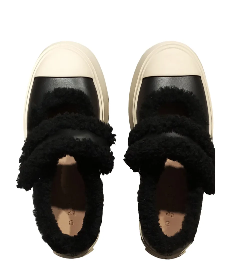 Marni Mary Jane Touch-Strap Fastened Sneakers