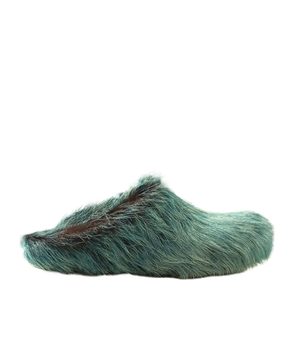 Marni Long Hair Fussbett Sabots
