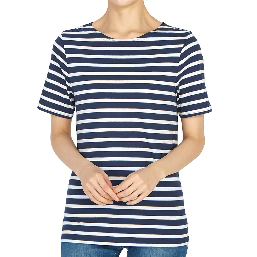 Striped Short-Sleeved T-Shirt