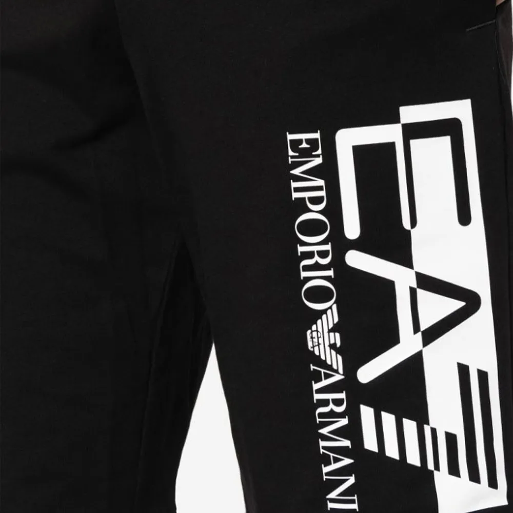 Logo-Print Cotton Track Shorts
