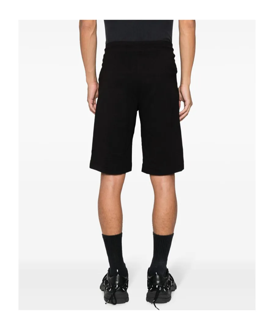 Logo-Print Cotton Track Shorts