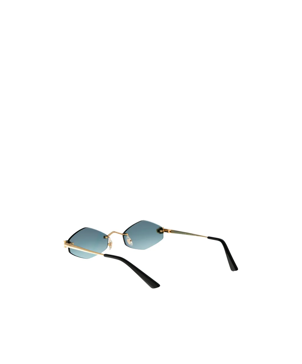 Cartier Geometric Frame Sunglasses
