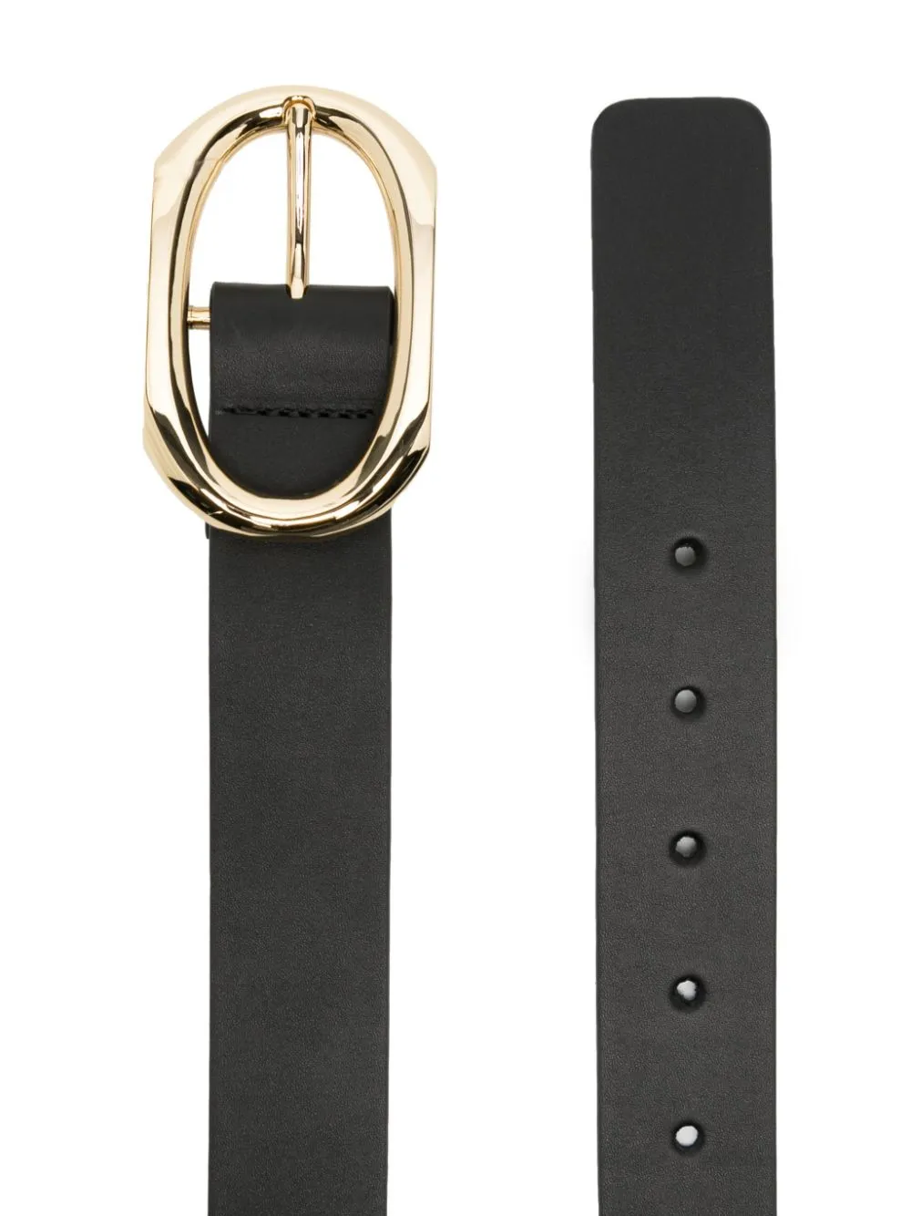 Signature Link Calf-Leather Belt