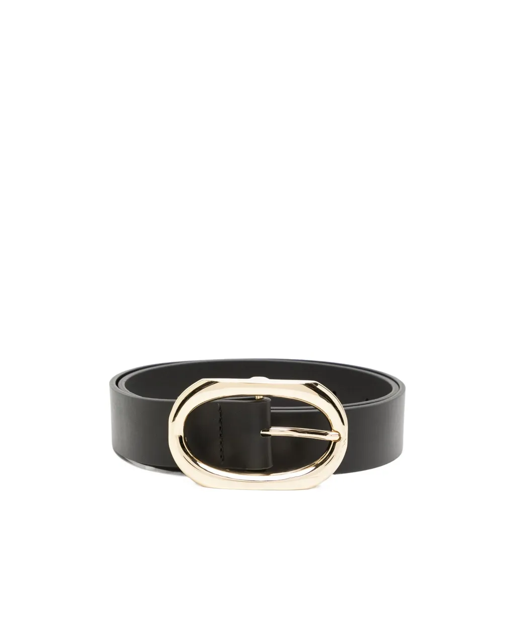 Signature Link Calf-Leather Belt