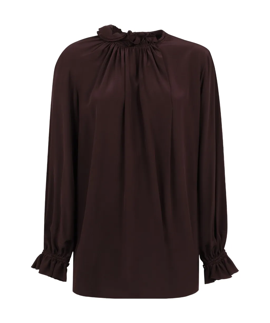 Pleated Blouse