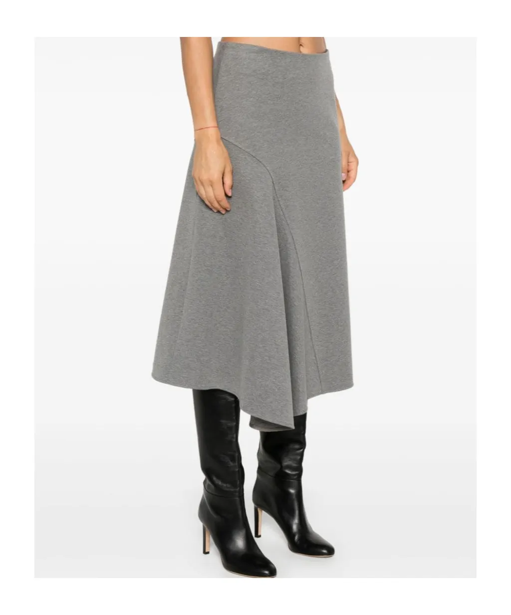 A-Line Midi Skirt