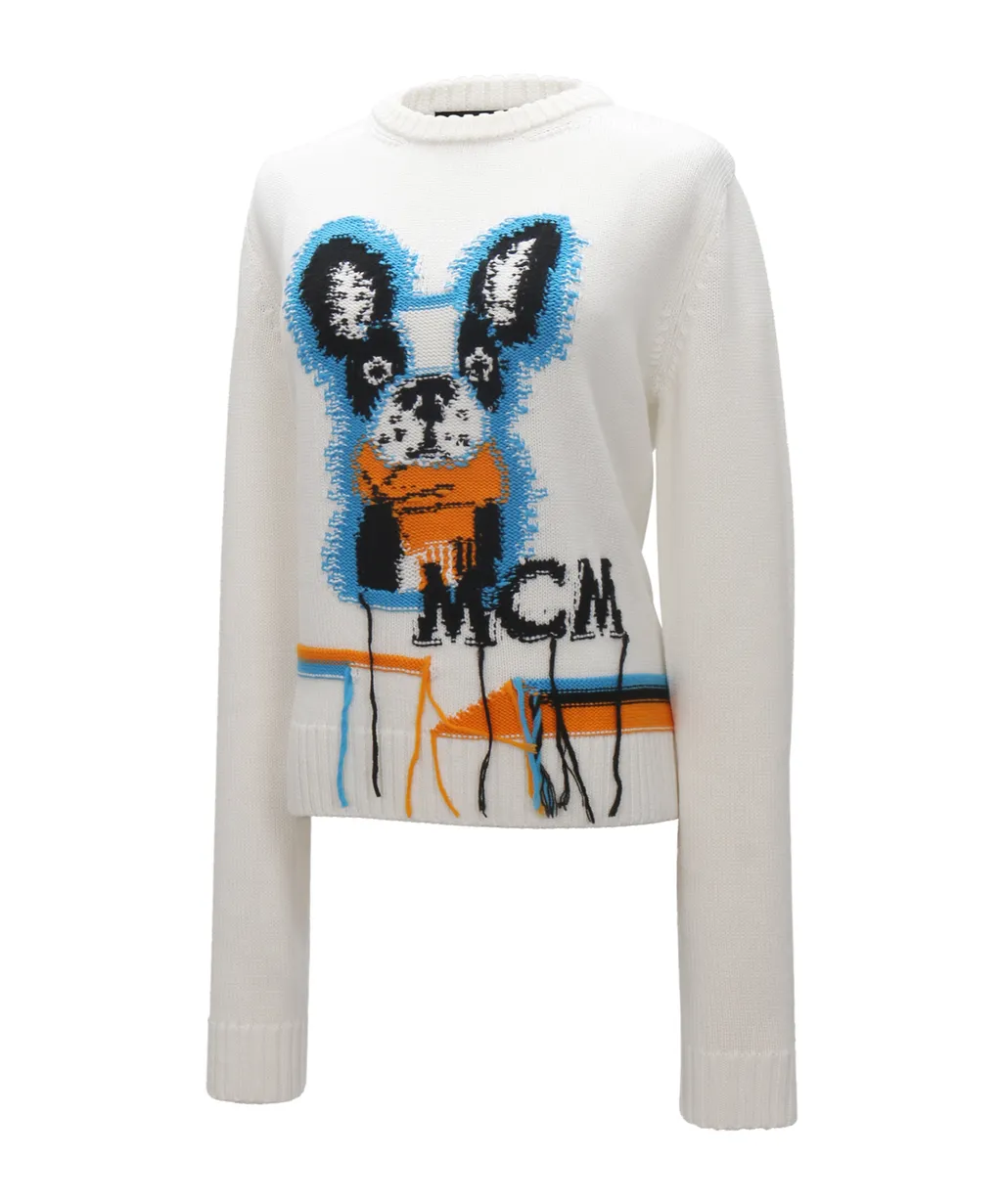 Round Neck Long-Sleeved Sweater