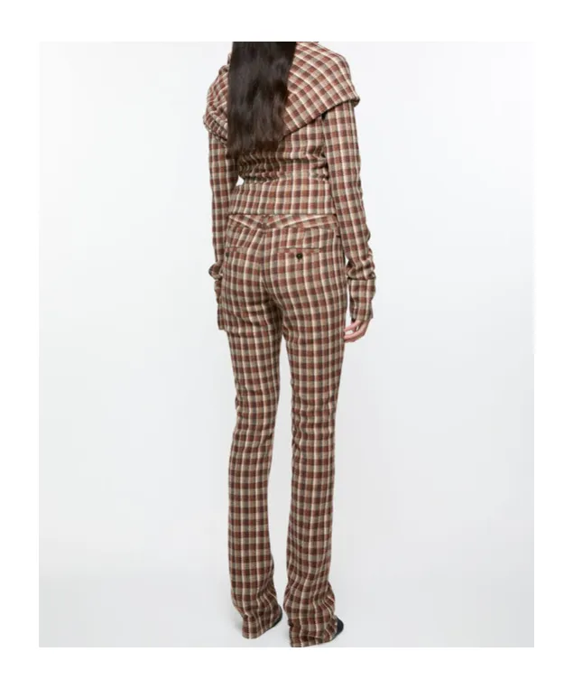 Acne Studios Check Tailored Trousers