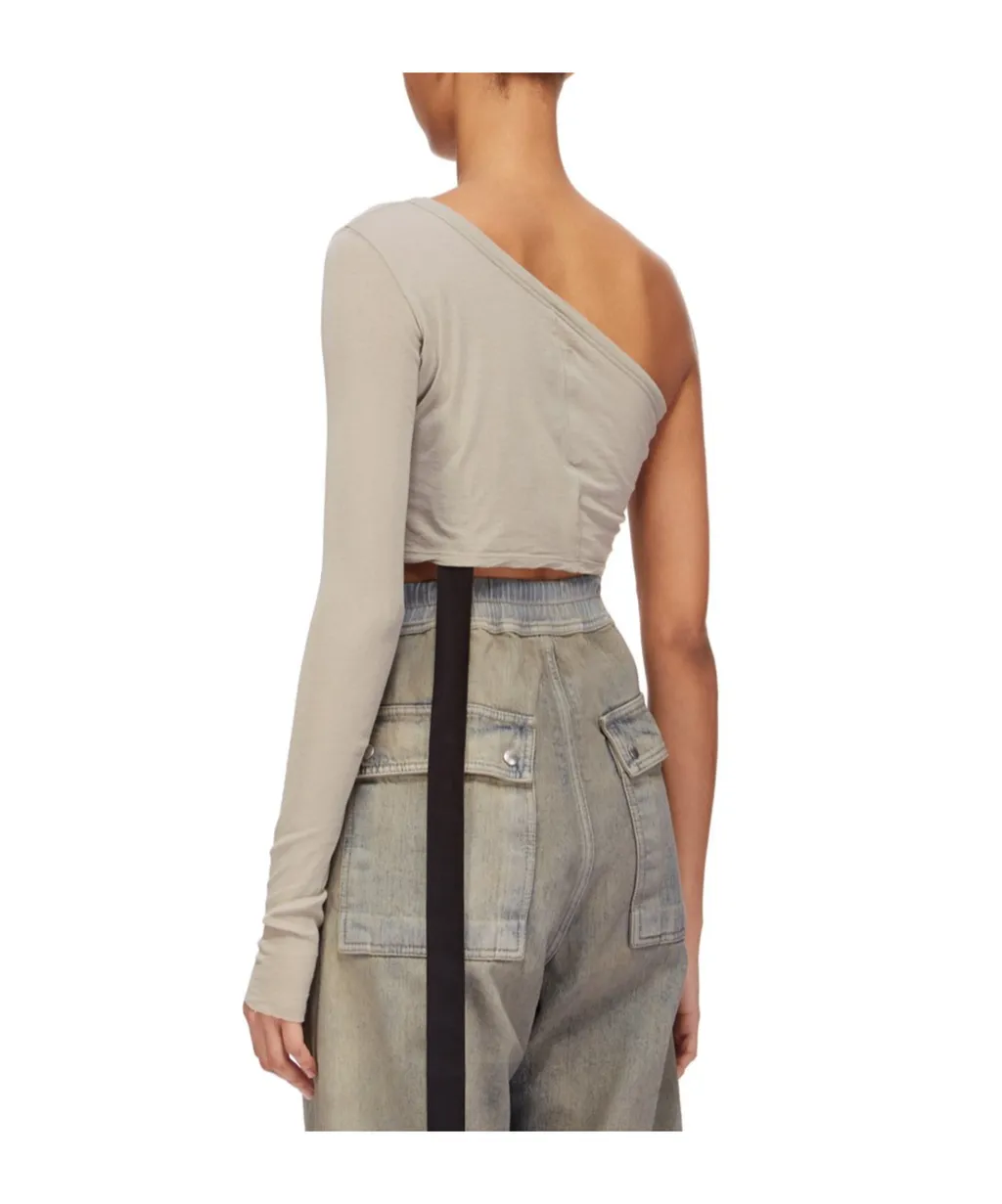 Rick Owens Drkshdw Ziggy Cropped Top
