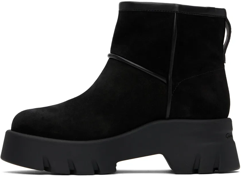 Gianvito Rossi Stormy Round Toe Pull-On Boots