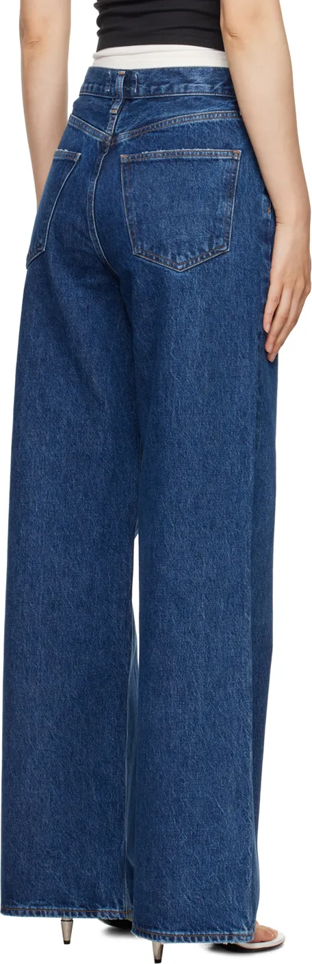 Agolde Dame Wide-Leg Jeans