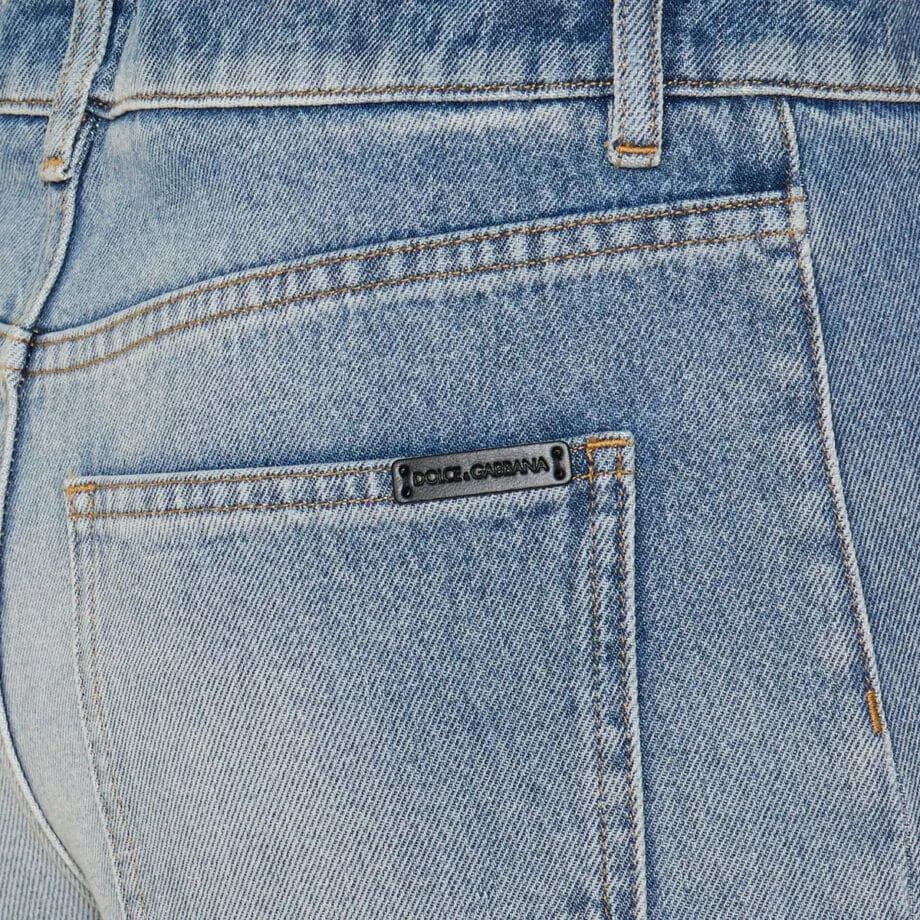 Dolce & Gabbana Mid Rise Work Jeans