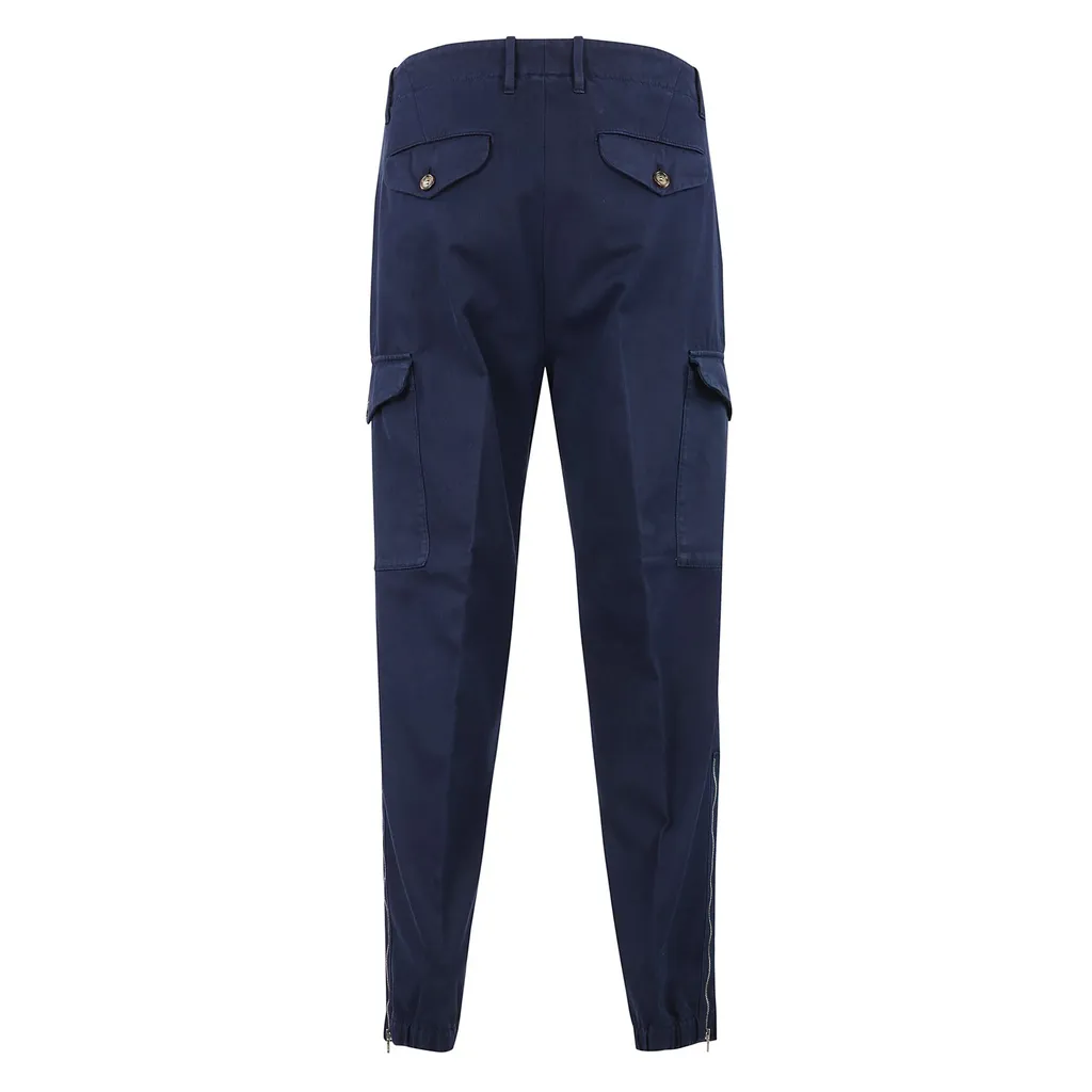 Brunello Cucinelli Pleat Detailed Tapered Cargo Pants