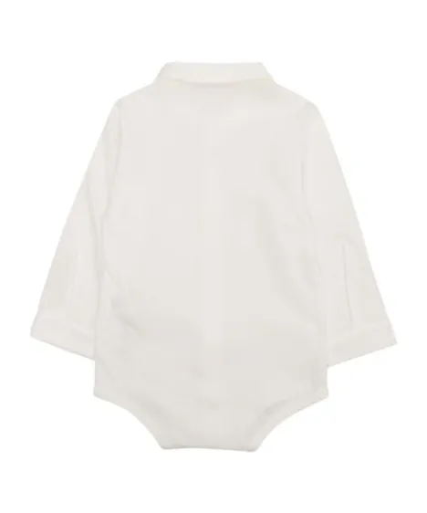 Il Gufo Long-Sleeved Buttoned Bodysuit