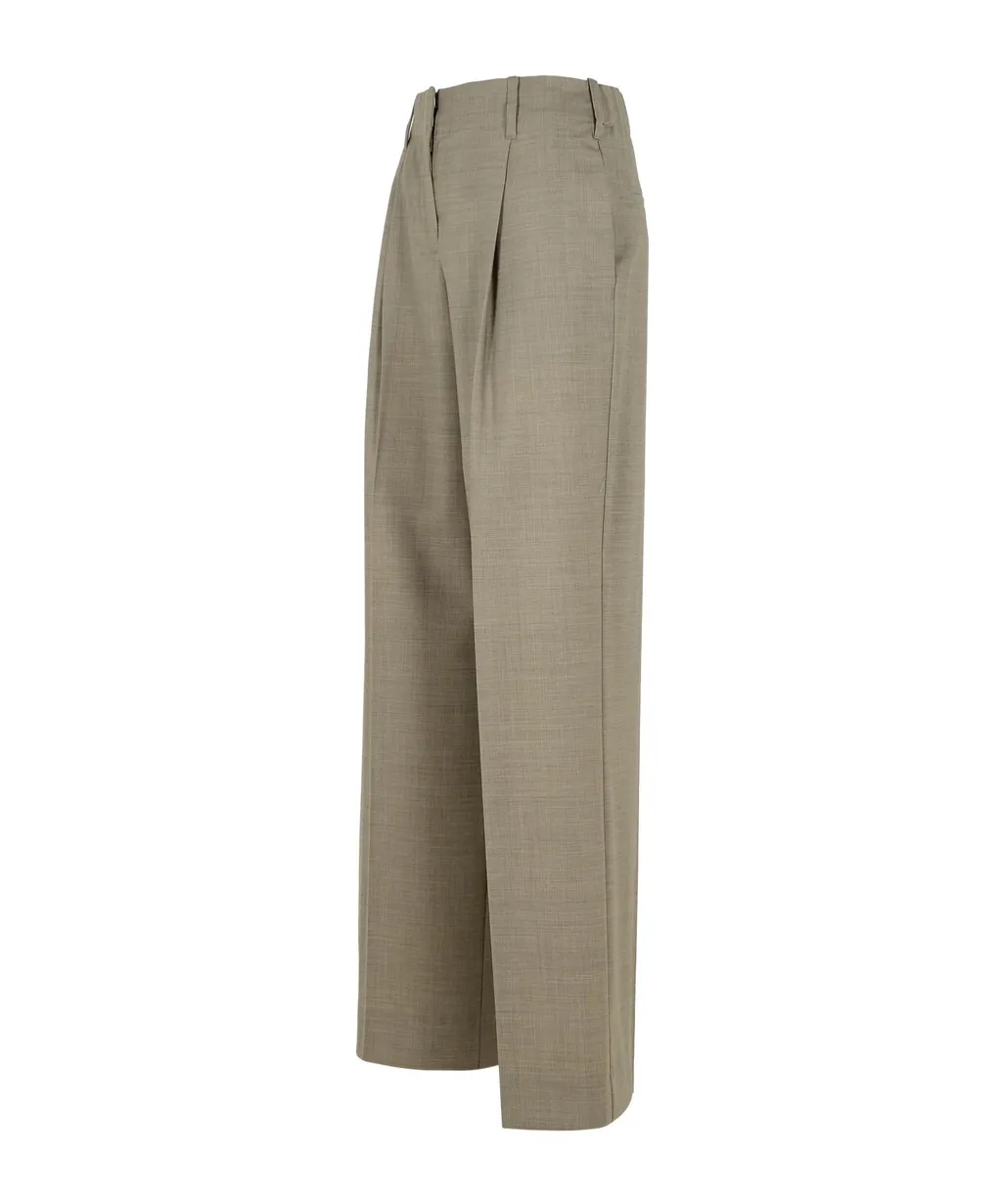 Belt-Loop Casual Pants