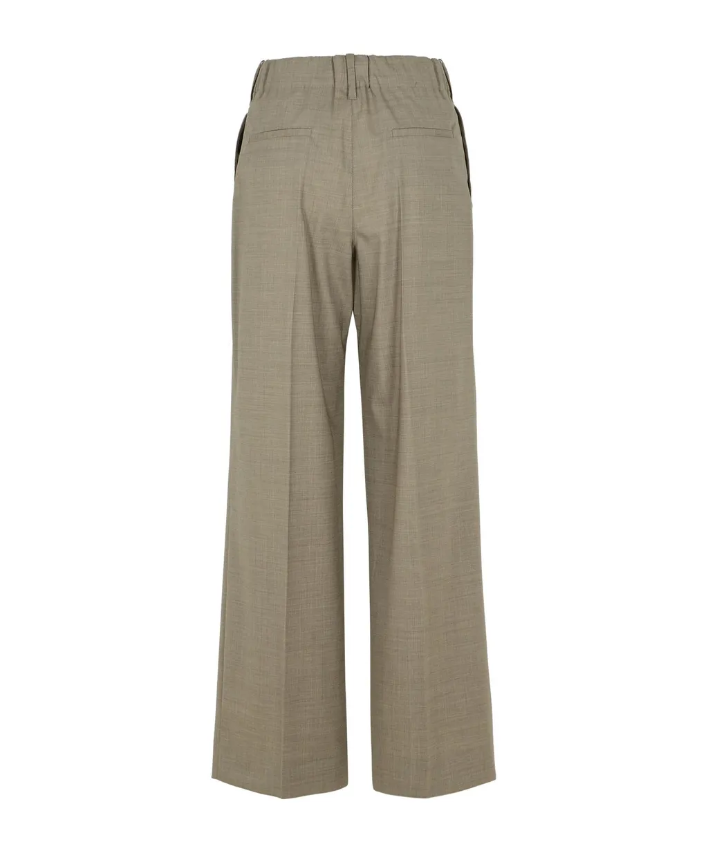 Belt-Loop Casual Pants