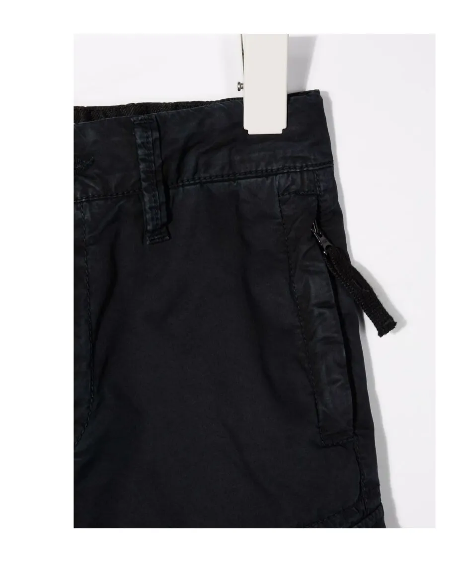 Side Logo-Patch Trousers