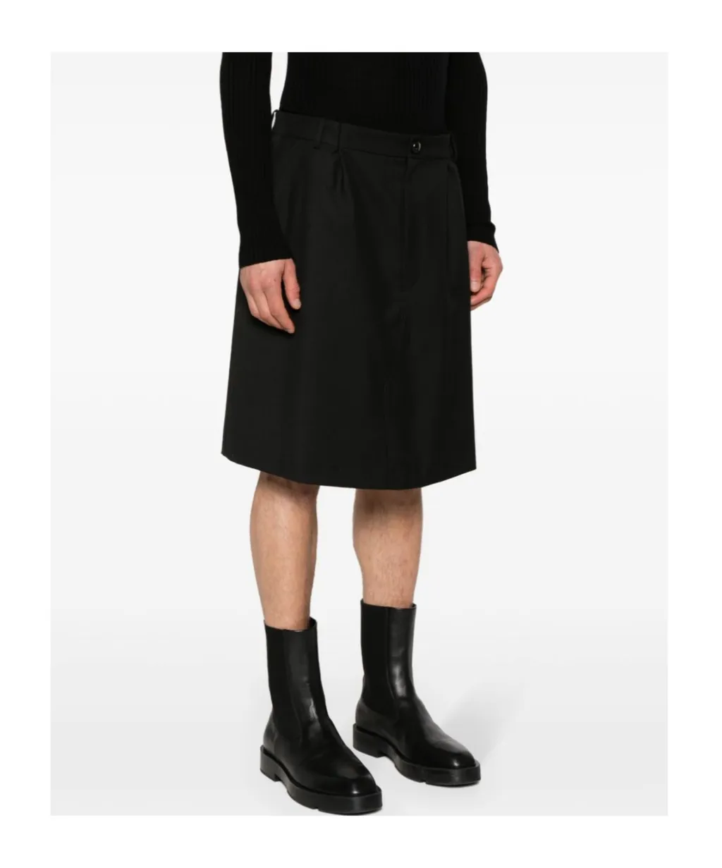 Tidan Layered Twill Shorts