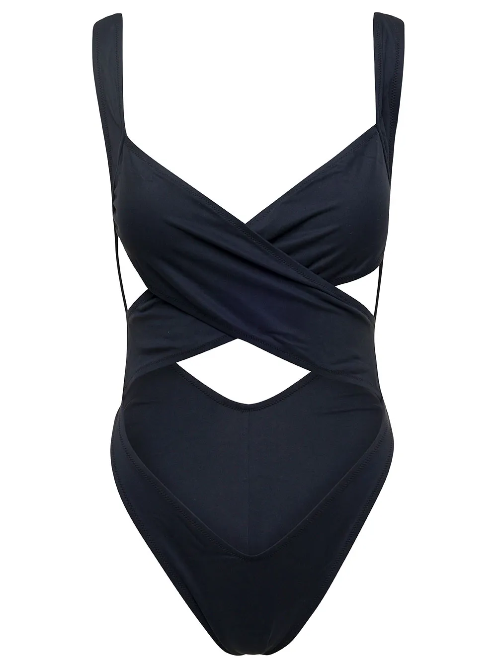 Reina Olga Exotica Cut-Out Open Back Swimsuit