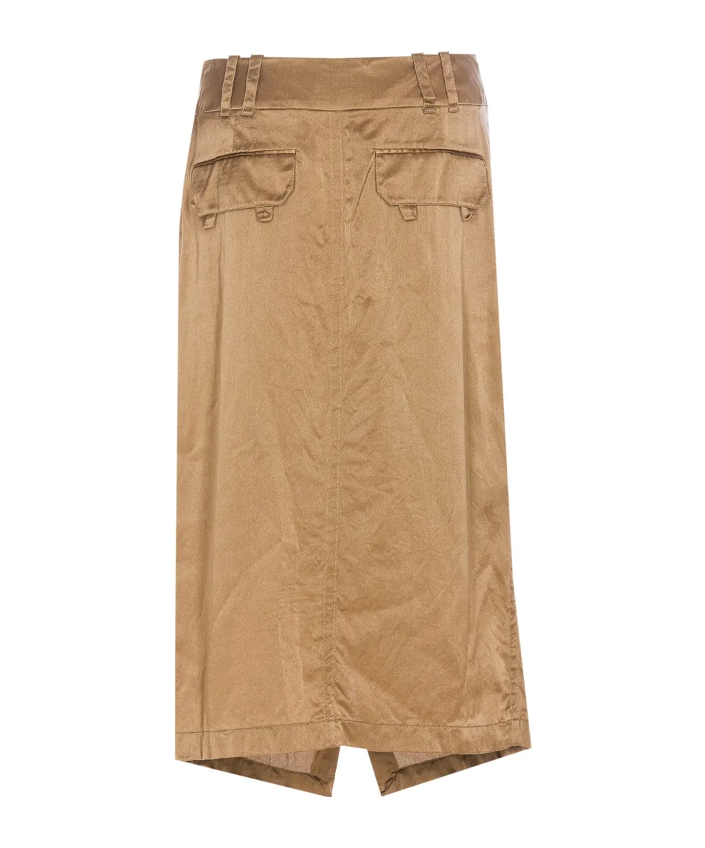 Saint Laurent Front Slit Skirt