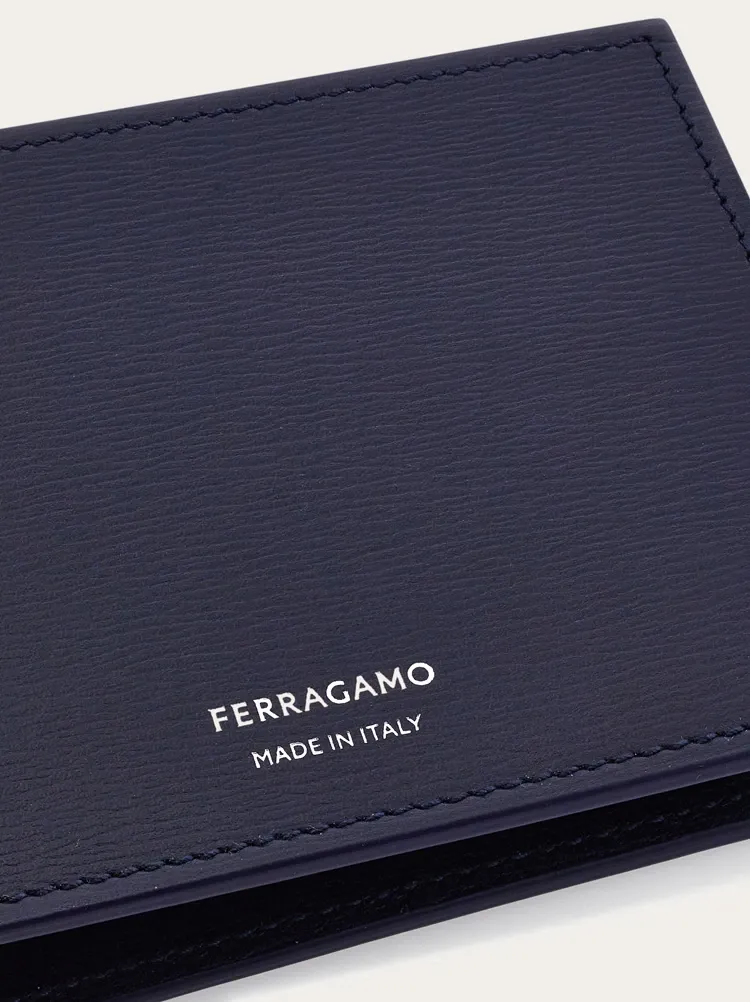 Ferragamo Logo-Printed Bi-Fold Wallet