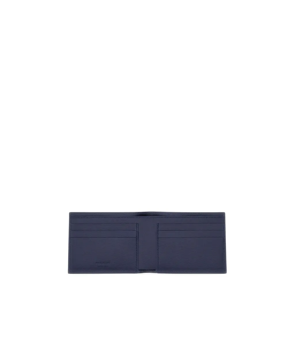 Ferragamo Logo-Printed Bi-Fold Wallet