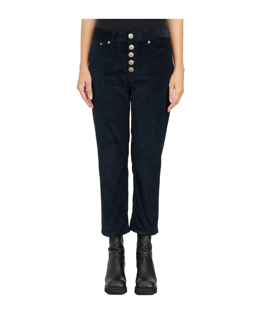 Belt-Loop Casual Pants