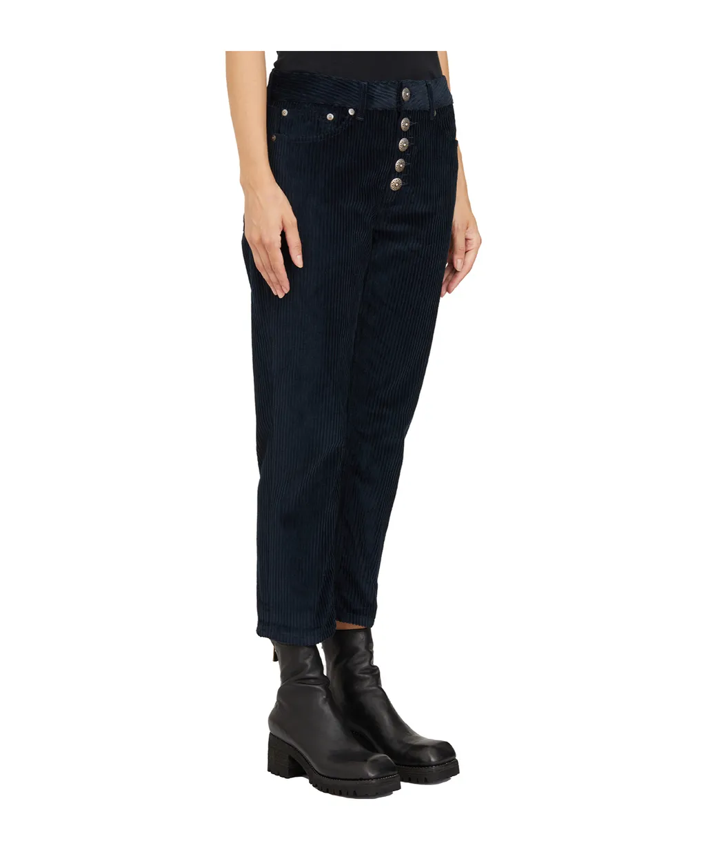 Belt-Loop Casual Pants
