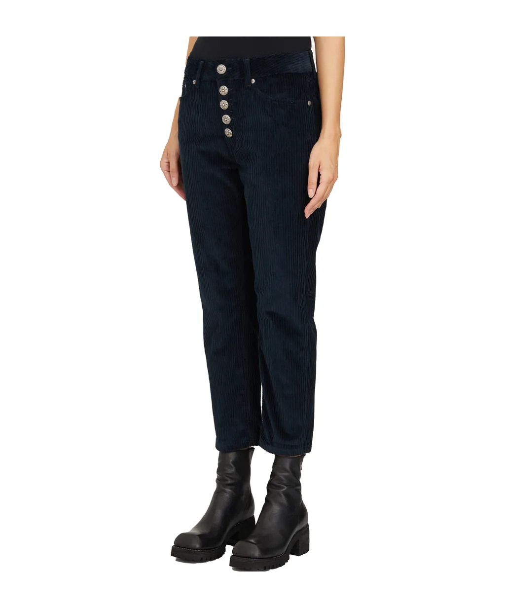 Belt-Loop Casual Pants