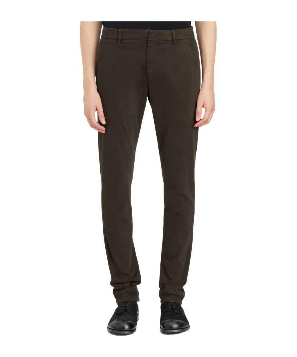 Belt-Loop Casual Pants