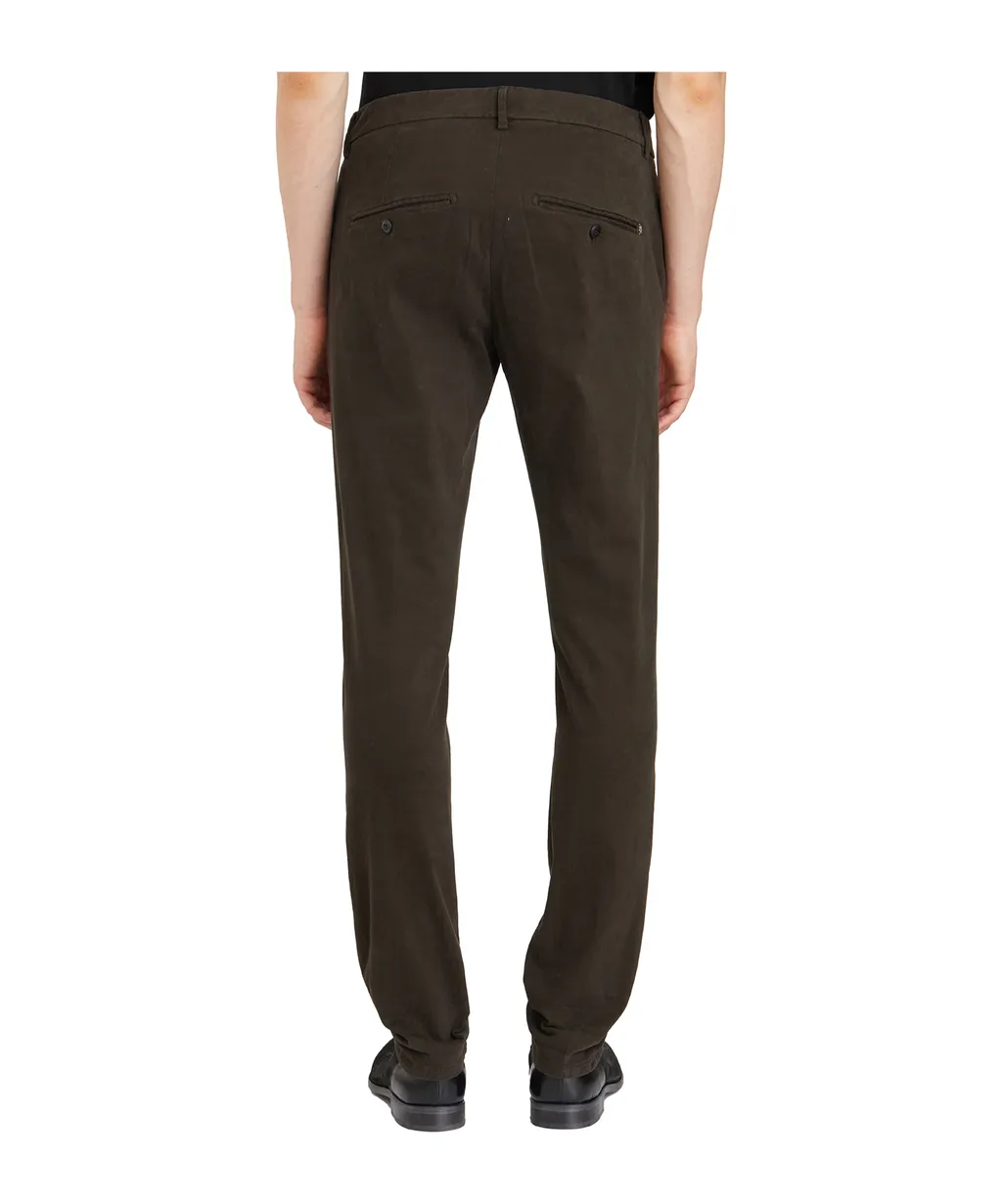 Belt-Loop Casual Pants