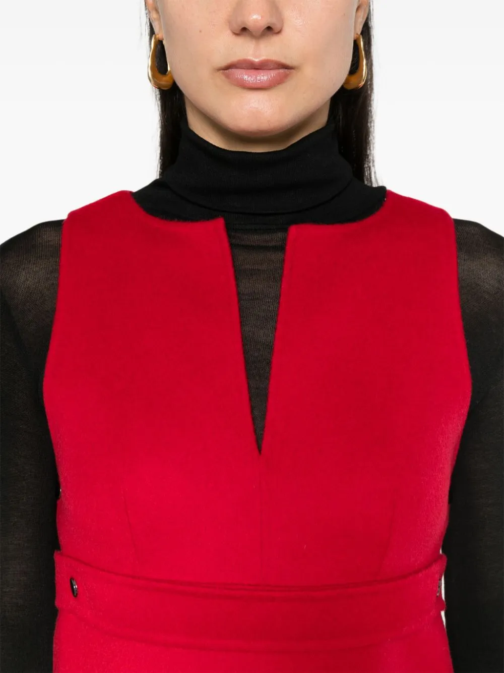 Belted Mini Dress