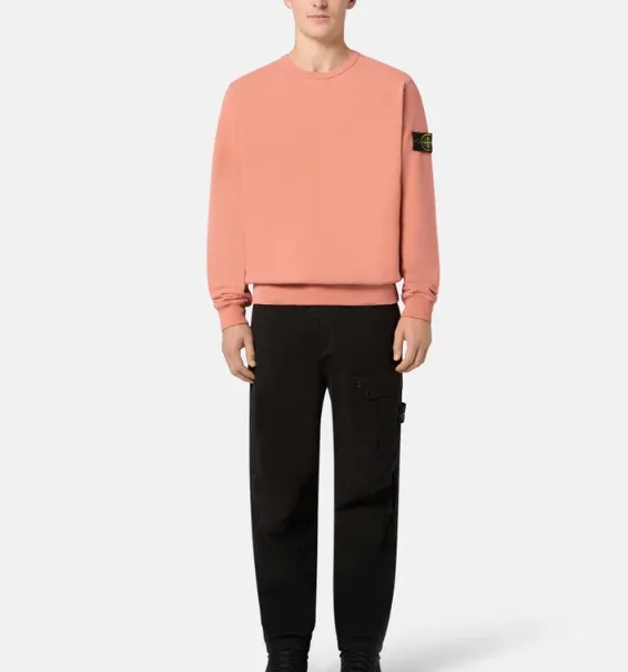 Stone Island Compass-Patch Crewneck Sweatshirt