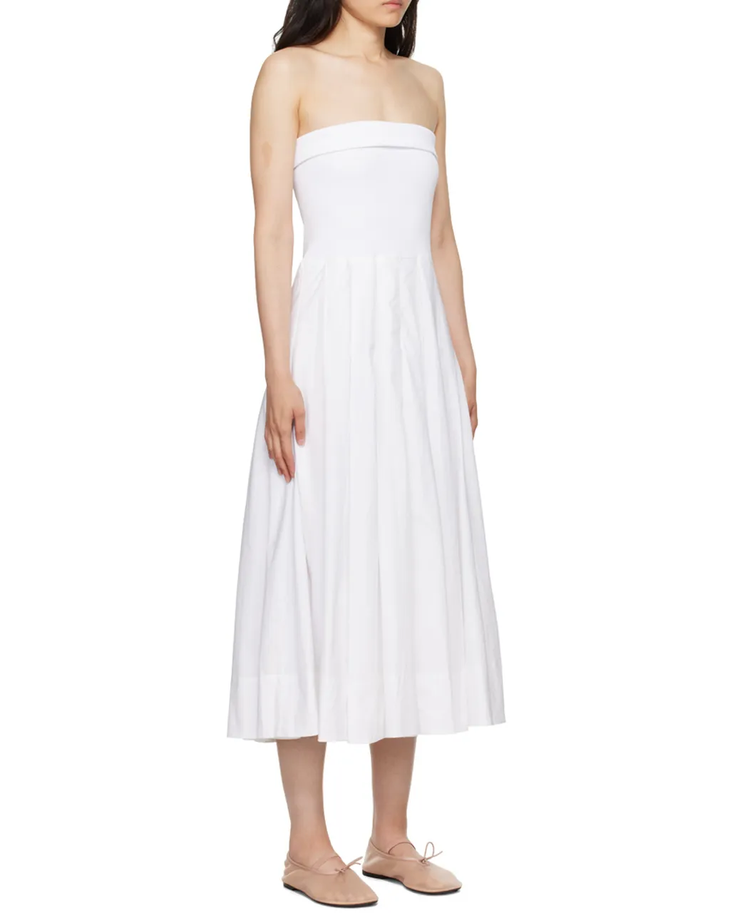 Proenza Schouler White Label Collection Warren Tube Top Dress