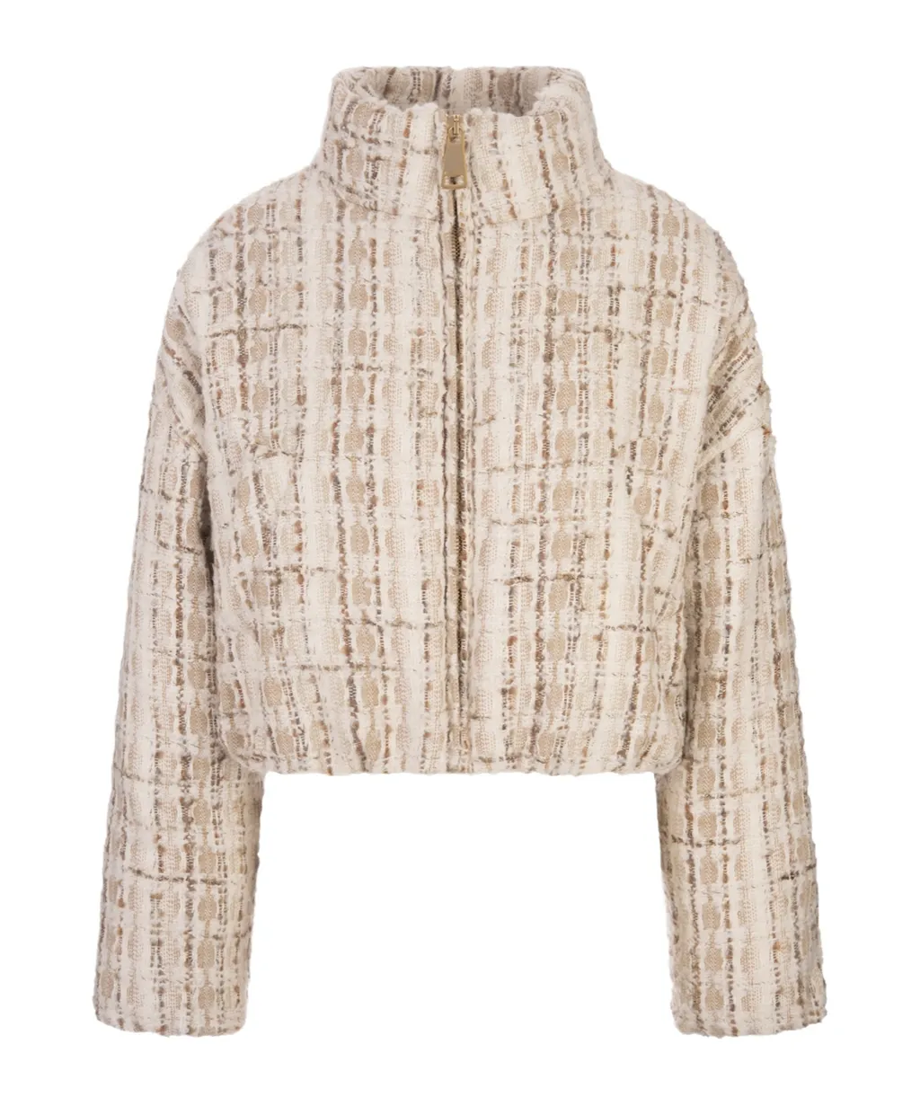 Khrisjoy Textured High-Neck Jacket