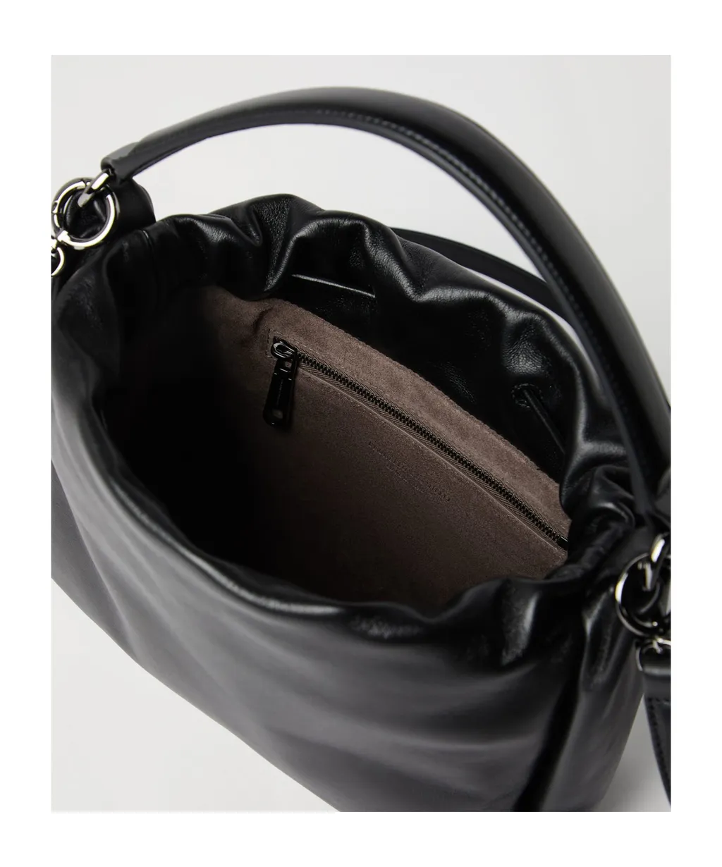 Brunello Cucinelli Embellished Drawstring Shoulder Bag