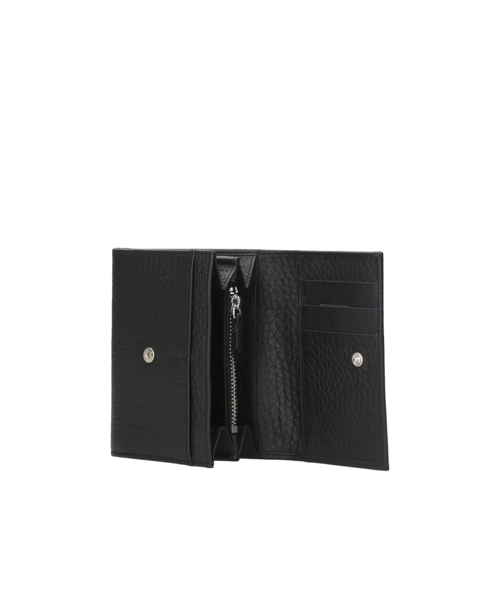 Orciani Logo-Lettering Bi-Fold Wallet
