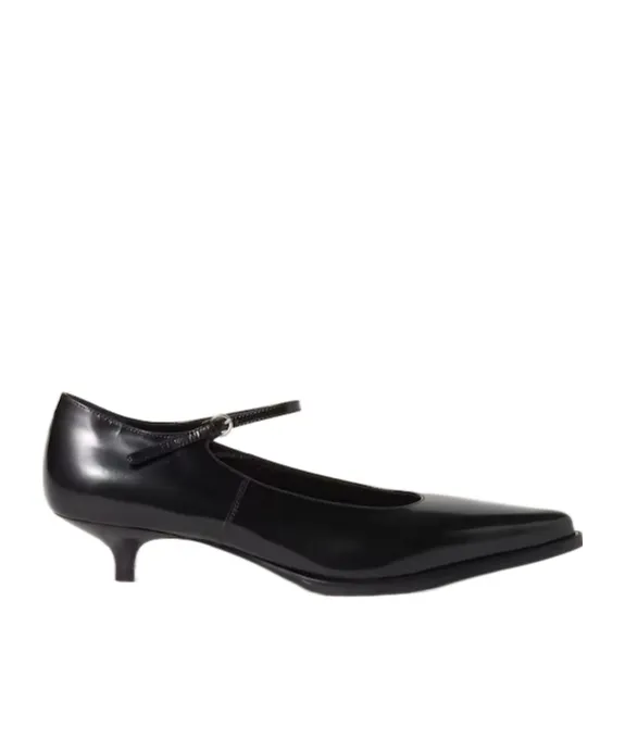 Miu Miu Buckle-Fastened Pointed-Toe Pumps