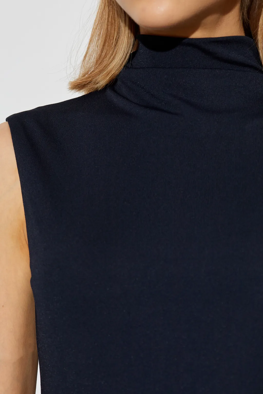 Jil Sander Crepe Sleeveless Maxi Dress