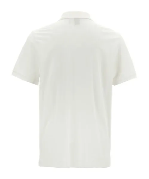 Moose Knuckles Logo Patch Straight Hem Polo Shirt